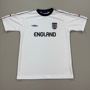Umbro Team England Home Jersey  2000/2001 Men's Medium Original‎